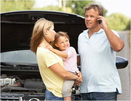 Family Needing Roadside Assistance in Tampa, FL